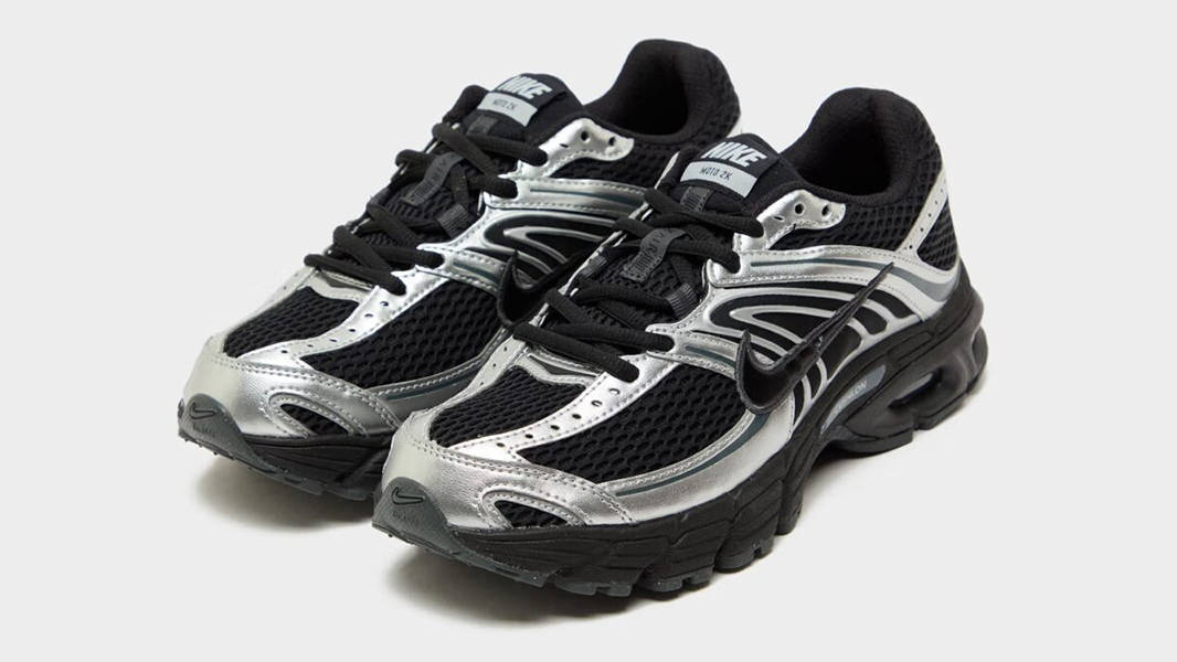 Nike Air Max Moto 2K Black Metallic Silver HQ2056-007 Side
