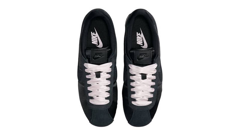 black and pink nike cortez