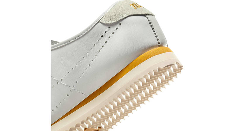 Nike Cortez Leather Light Bone Bronze HQ1841-001 heel