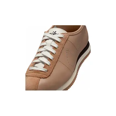 Nike Cortez Leather Pale Shale Brown HQ1841-200 tongue