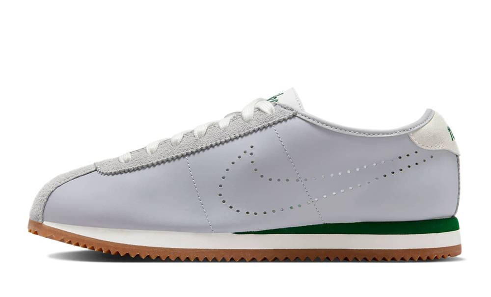 ◆正規品◆NIKE CORTEZ LEATHER WOLF GREY SPORT GREEN(W)◆人気 Amazon | [ナイキ] コルテッツ レザー W Cortez Leather ウルフ