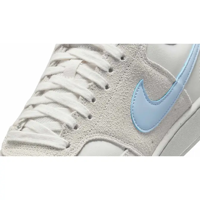 Nike Court Vision Low Phantom Diffused Blue IB5873-001 Detail