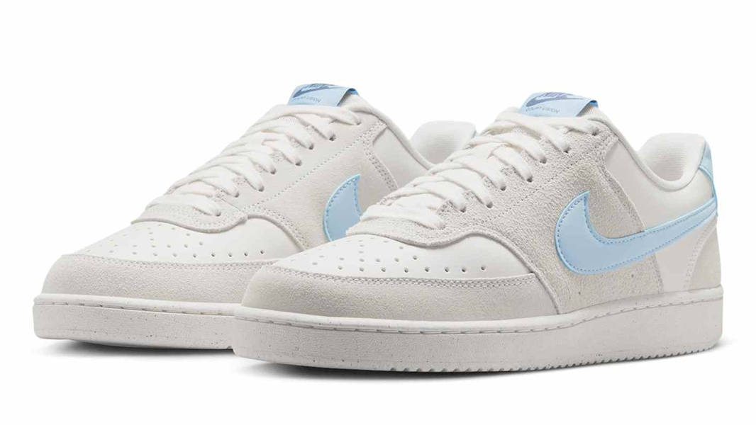 Nike Court Vision Low Phantom Diffused Blue IB5873-001 Side