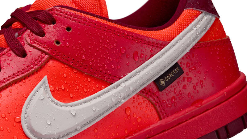 Nike Dunk Low Gore-Tex Crimson Detail 1