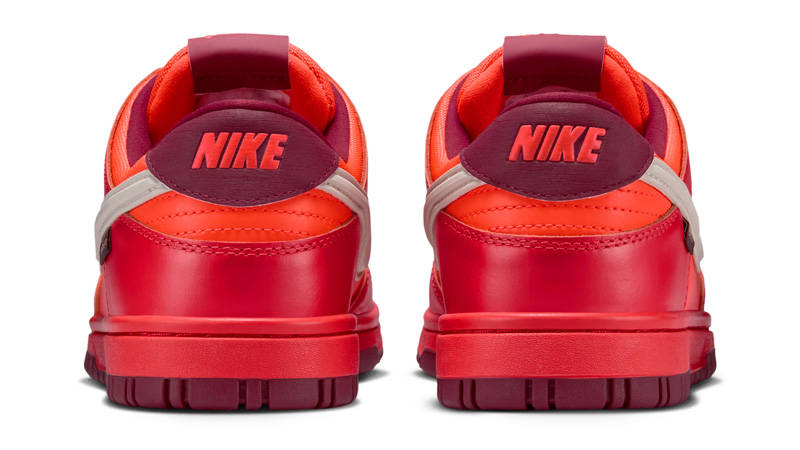Nike Dunk Low Gore-Tex Crimson Rear View