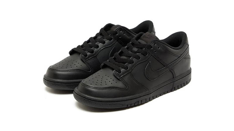 Nike Dunk Low Triple Black front