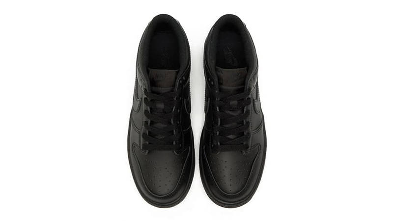 Nike Dunk Low Triple Black middle