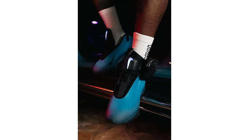 Nike GT Future Blue on foot