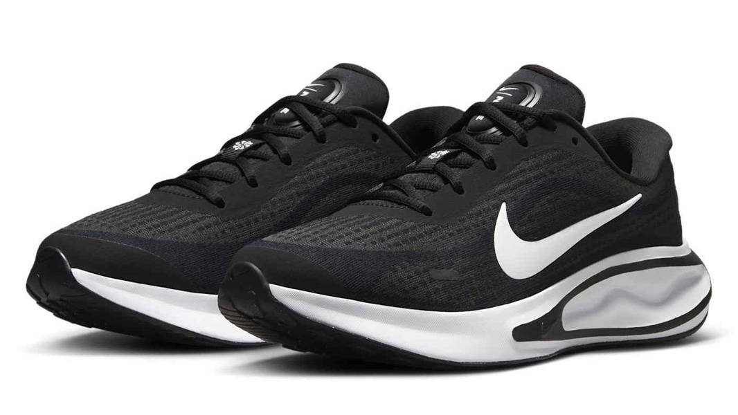 Nike Journey Run Black White Womens Front