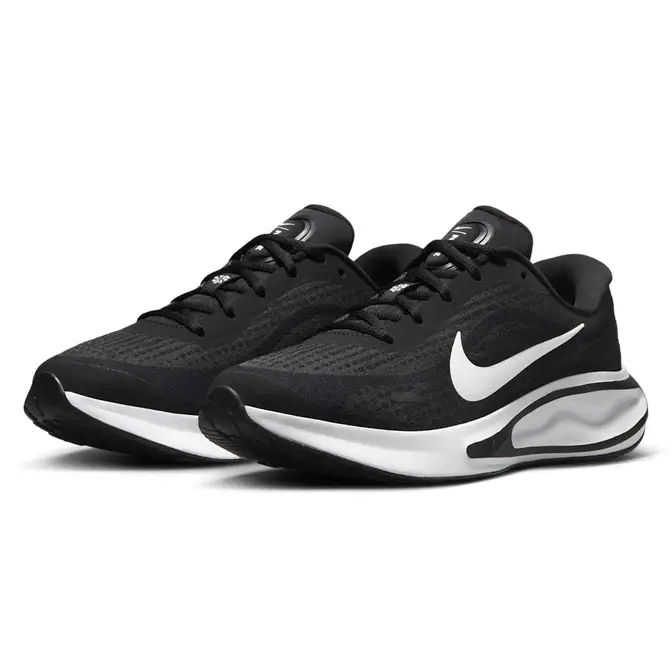 Nike Journey Run Black White Womens Front