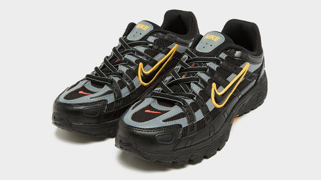 Nike P-6000 GS Black Cement Grey Front