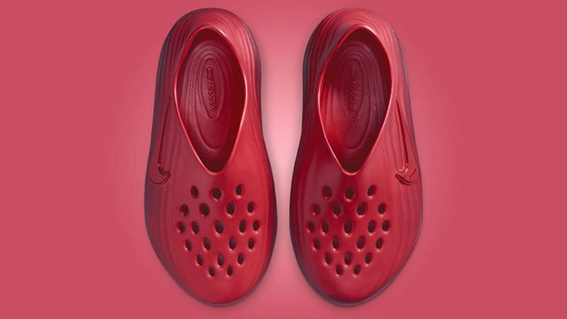 Nike ReactX Rejuven8 Slide University Red IF1746-603 middle