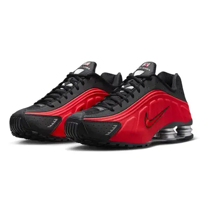 Nike Shox R4 University Red Black Front