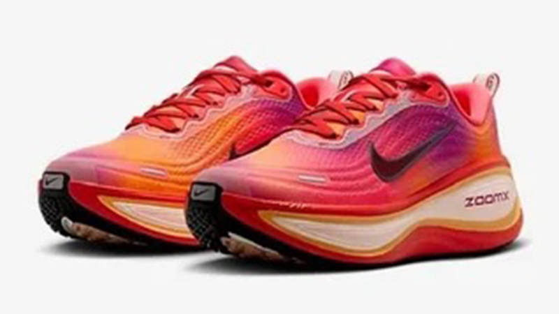 Nike Vomero Plus Orange Pink Side