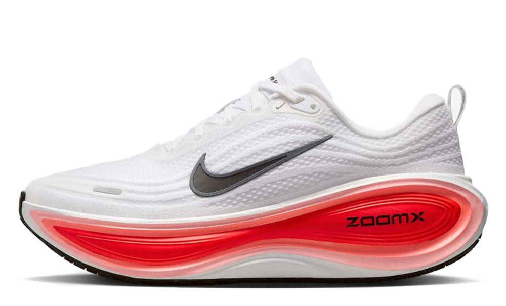 Nike Vomero Plus White Black Bright Crimson