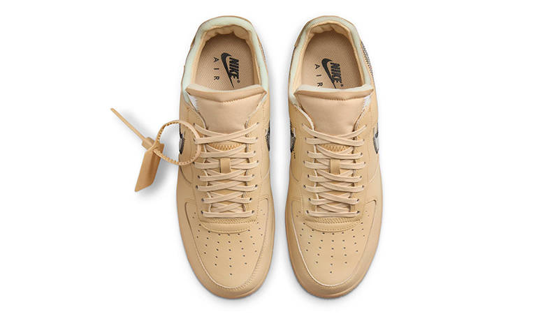 Off-White x Nike Air Force 1 Low Sesame FD6900-200 (3)