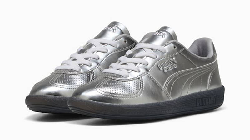 PUMA Palermo Astro Escape Silver Black 400450-01 front