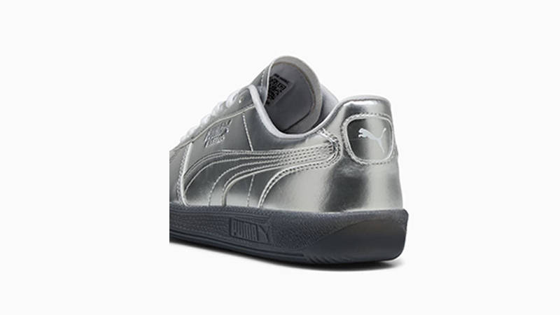 PUMA Palermo Astro Escape Silver Black 400450-01 heel