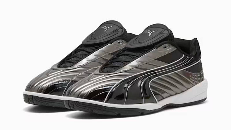 PUMA V-S2 Goalgetter Silver Black 403282-03 front