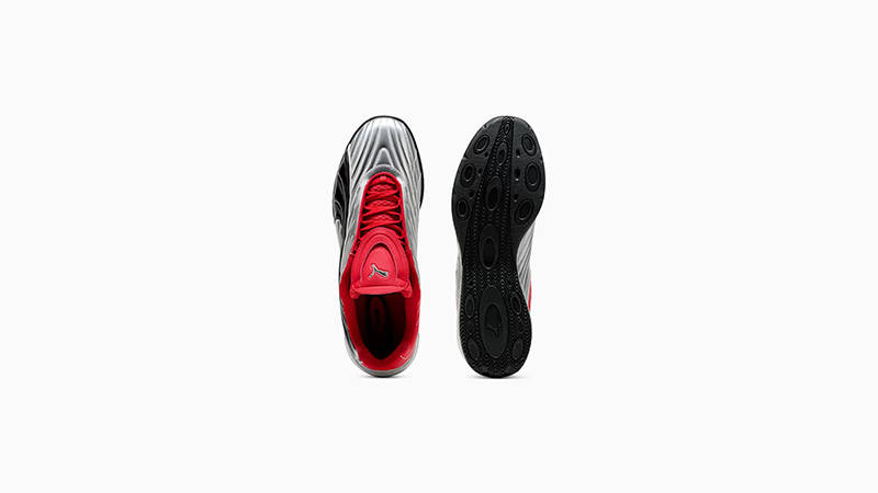 PUMA V-S2 Goalgetter Silver Red 403282-01 middle