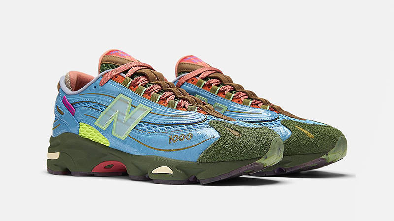 Salehe Bembury x New Balance 1000 Fog Be The Cloud front
