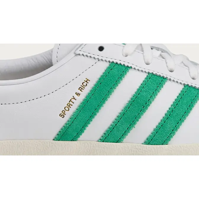 Sporty Rich x adidas Blanc Court Green JP7552 Detail 2