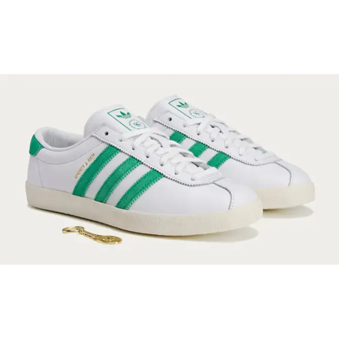 Sporty Rich x adidas Blanc Court Green JP7552 Side