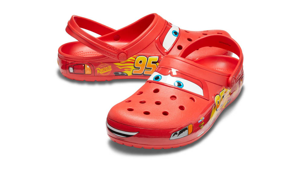 The Viral Lightning McQueen Crocs Are Racing Back To Shelves