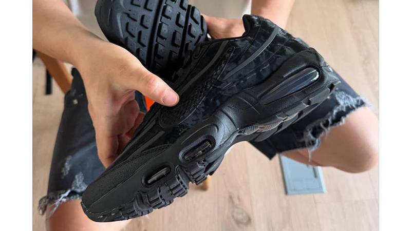 The Worksout x Nike Air Max 95 Black front