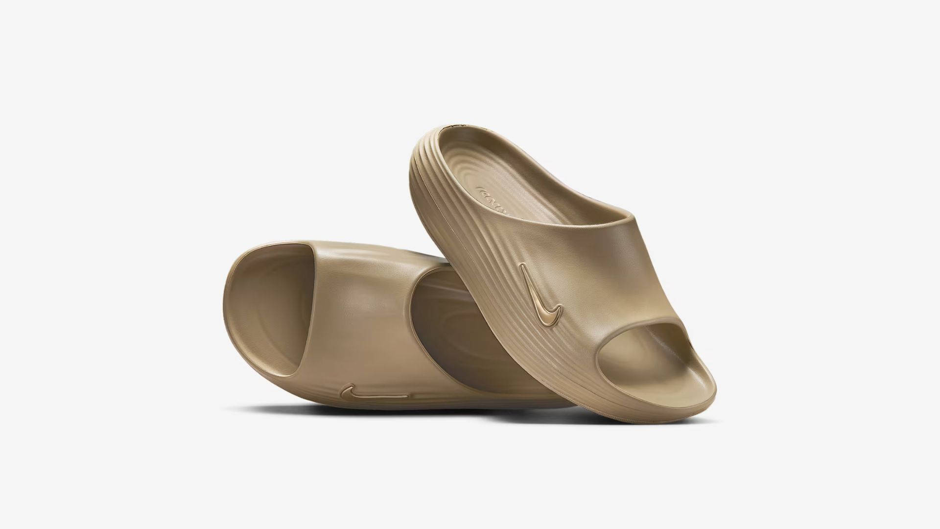 Nike ReactX Rejuven8 Recovery Slide Brown