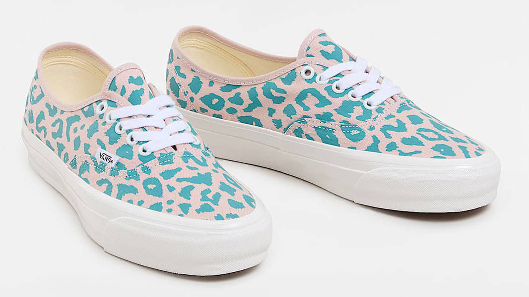 Vans Authentic 44 LX Cheetah Pool Blue | VN000EAAO3N | The