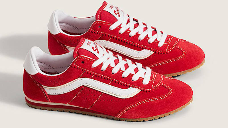 Vans Super Lowpro Racing Red VN000D83IZQ front