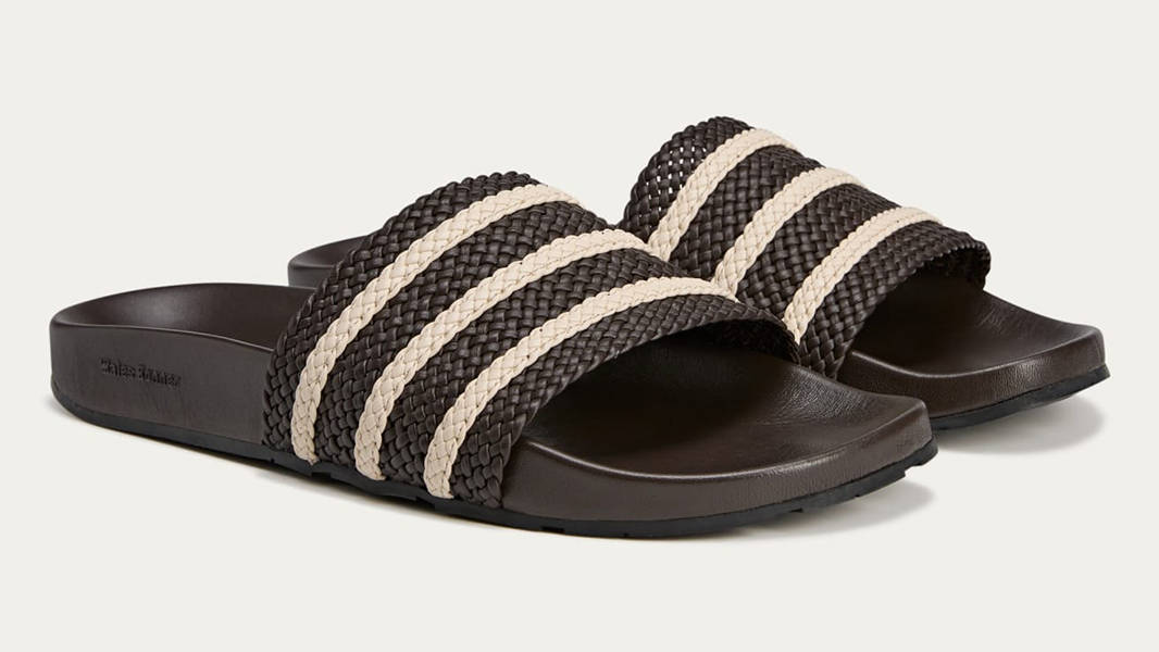 Wales Bonner x adidas Adilette Dark Brown JR0229 Side