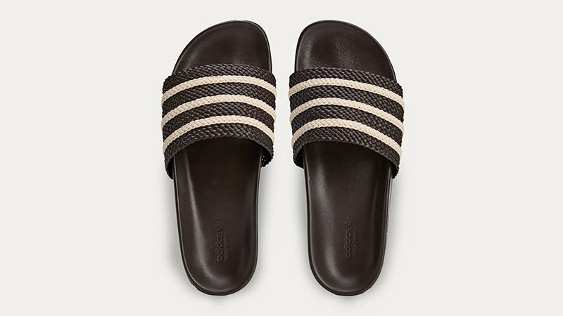 Wales Bonner x adidas Adilette Dark Brown JR0229 Top