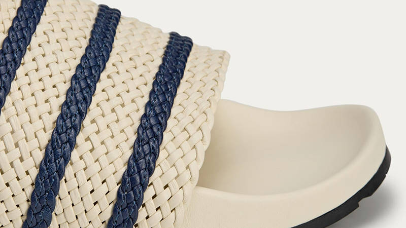 Wales Bonner x adidas Adilette Wonder White JR0228 detail 2