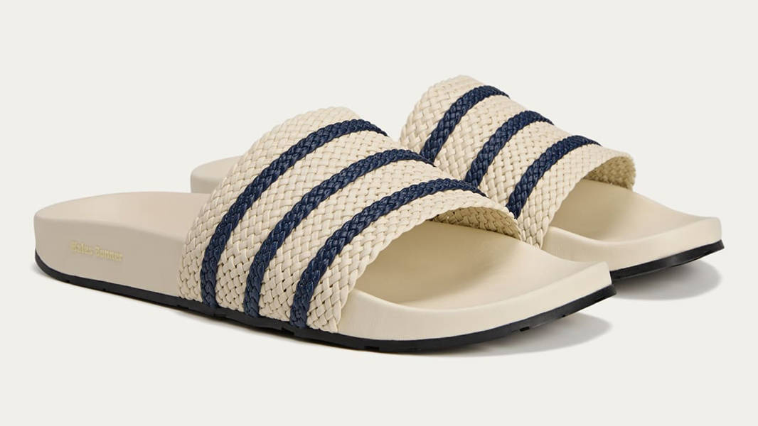 Wales Bonner x adidas Adilette Wonder White JR0228 Side
