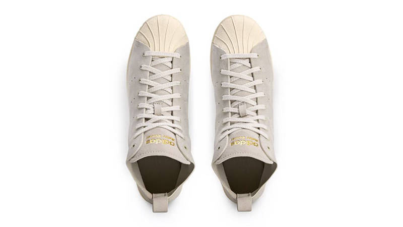 Wales Bonner x adidas Superstar Hi Stone Grey JQ7633 middle