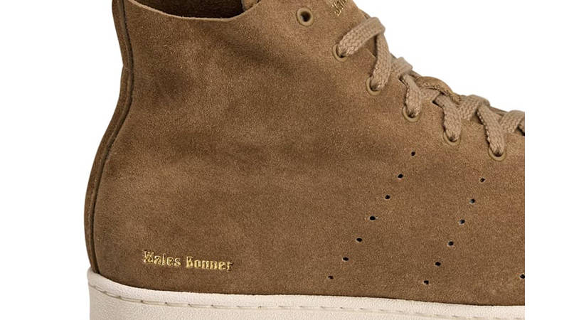 Wales Bonner x adidas Superstar Hi Tan Brown JR0217 heel