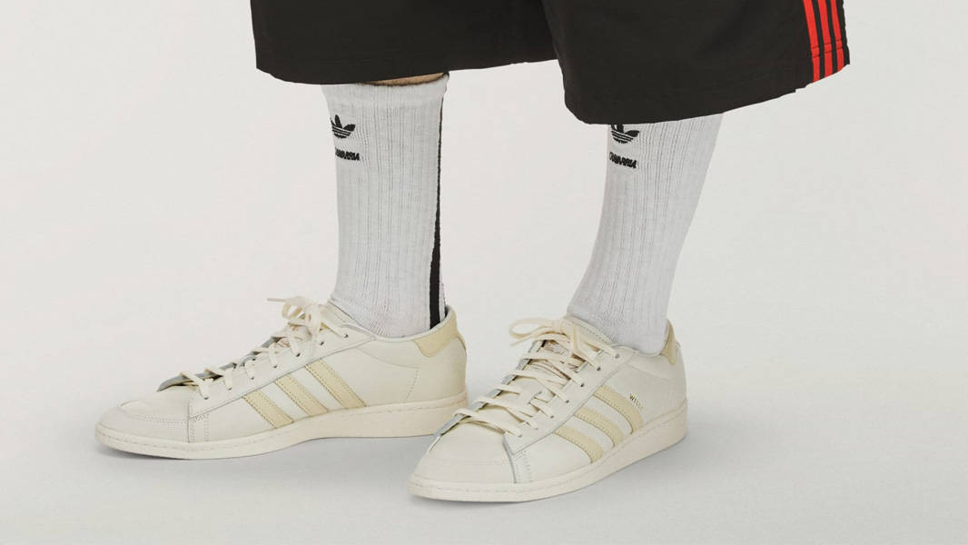 Willy Chavarria x adidas Jabbar Dress Lo Off White On Foot