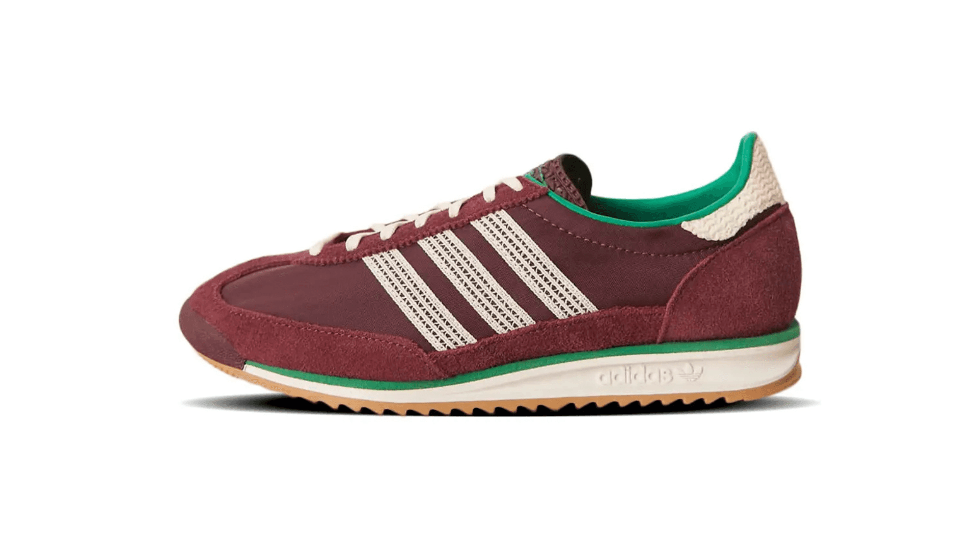 adidas SL 72 OG Burgundy Crochet ASOS Exclusive