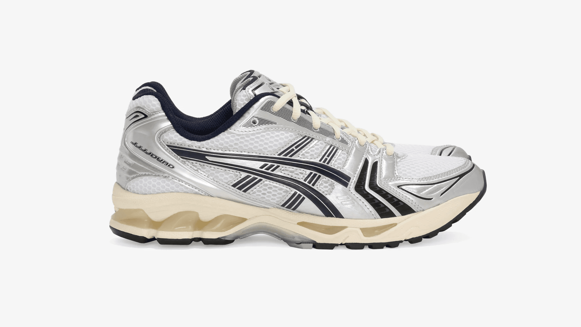 JJJJound x ASICS Gel-Kayano 14 White Midnight