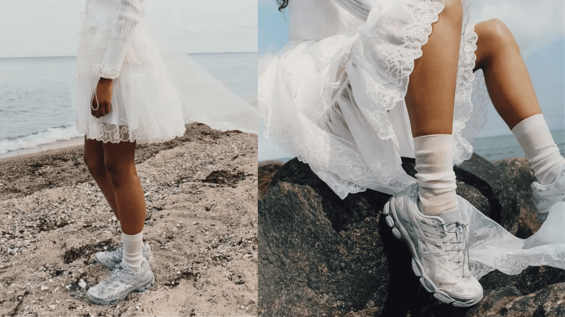 Cecilie Bahnsen x ASICS Gel-Cumulus 16 SSCB Glacier Grey