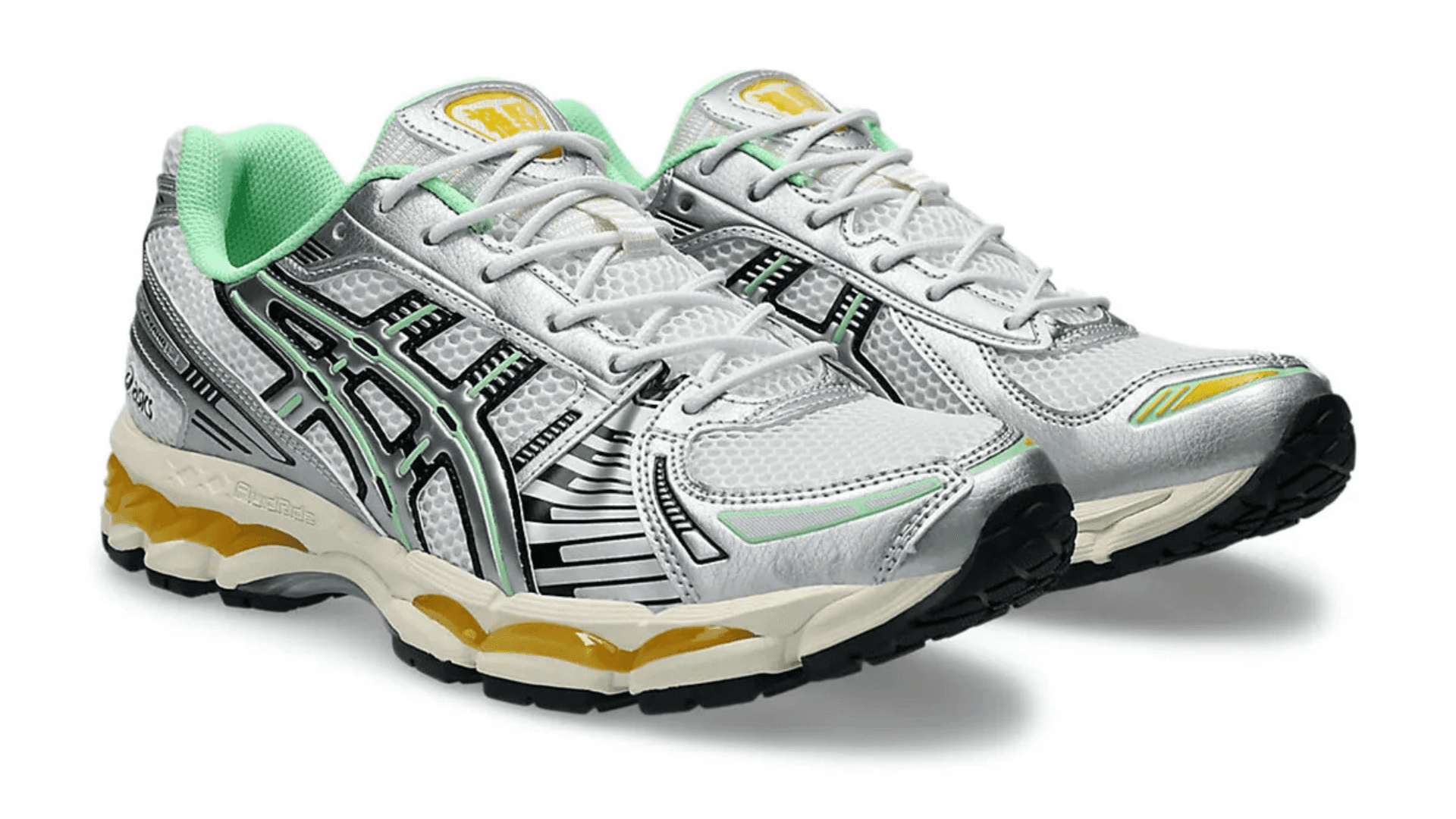 ASICS Gel-Kayano 12.1 Silver Green Orange