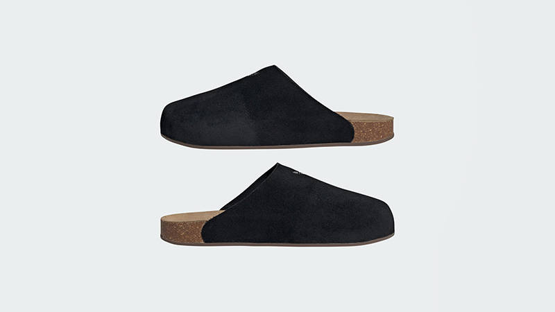 adidas Adimule Slides Black Gum JQ4367 feature