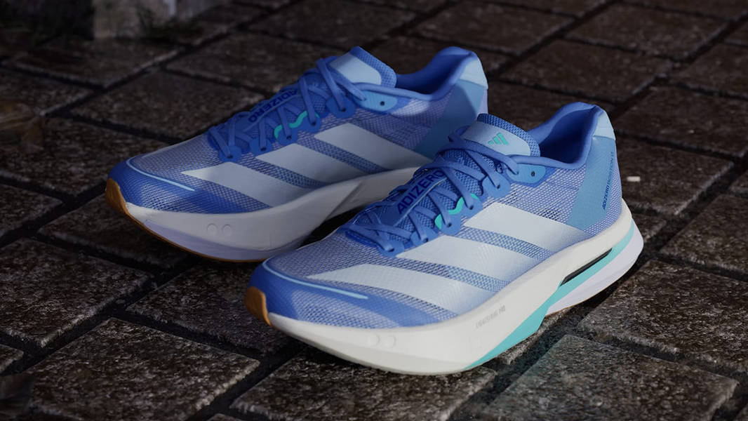 adidas Adizero Boston 13 Blue Fusion JS4956 Front