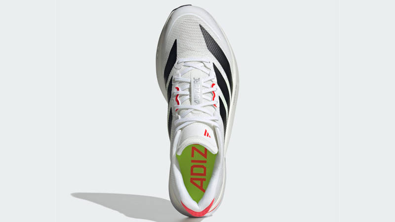 adidas Adizero Boston 13 Cloud White Black Red Middle