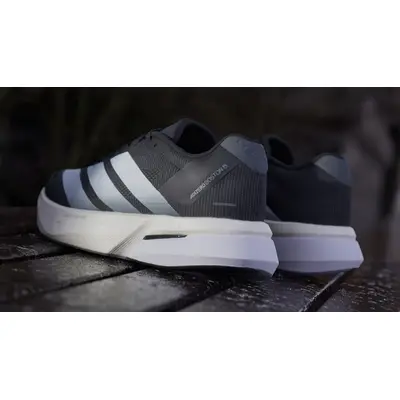 adidas Adizero Boston 13 Core Black Grey JS4958 Back