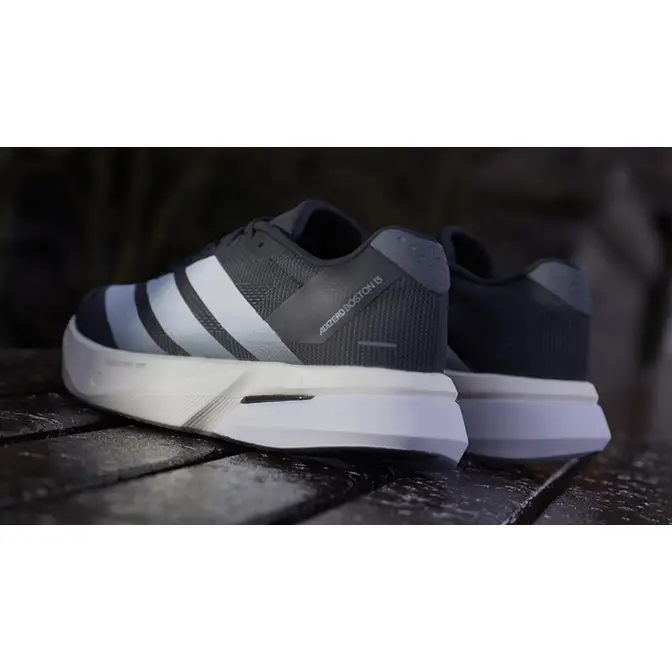 adidas Adizero Boston 13 Core Black Grey JS4958 Back