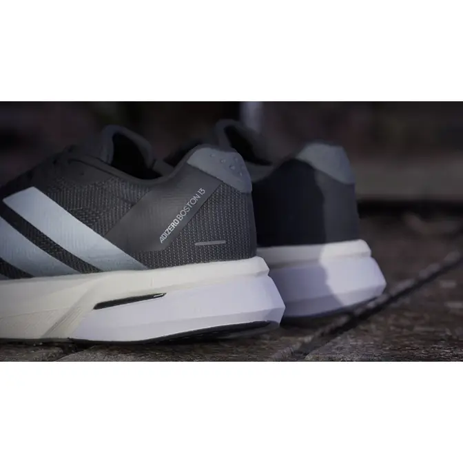 adidas Adizero Boston 13 Core Black Grey JS4958 Detail