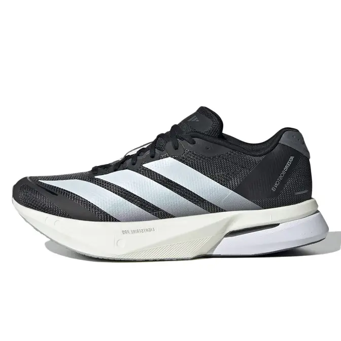 adidas Adizero Boston 13 Core Black Grey JS4958